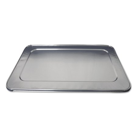 DURABLE PACKAGING Aluminum Steam Table Lids for Heavy-Duty Full Size Pan, PK50 PK 8900-50